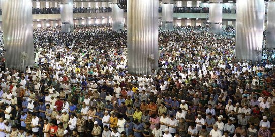 Peserta tarawih akbar bareng Anies di Istiqlal bisa capai puluhan ribu jemaah