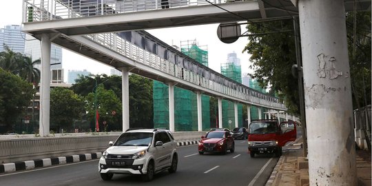 Juli, uji coba perluasan ganjil genap diberlakukan di jalan ini