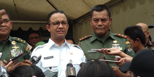 Anies imbau pengusaha lapor ke polisi jika ormas minta THR