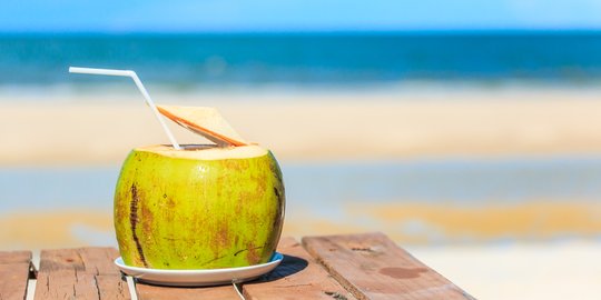 Manfaat air kelapa hijau dan air kelapa tua untuk ibu hamil dan kesehatan wajah