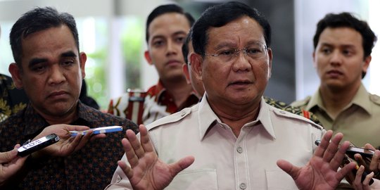 Matangkan koalisi dengan PAN & Demokrat, Gerindra belum putuskan Cawapres Prabowo