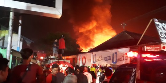 Puluhan bangunan terbakar di Pasar Segiri Samarinda sarang narkoba