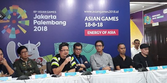 5.500 Pengisi acara meriahkan pembukaan Asian Games 2018