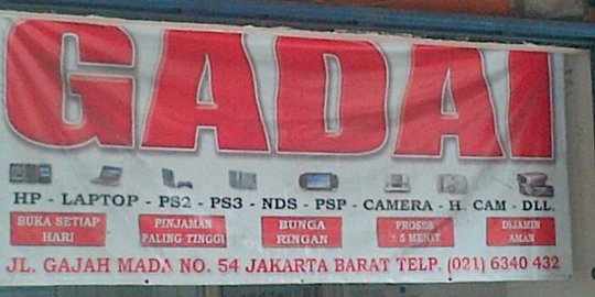 Kenali 4 ciri-ciri tempat gadai resmi ini agar tak tertipu