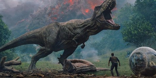 Sinopsis \'JURASSIC WORLD: FALLEN KINGDOM\', Konspirasi di Balik Hancurnya Isla Nubar