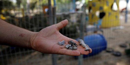 Sistem pertahanan Israel hadang tembakan mortir dari jalur Gaza