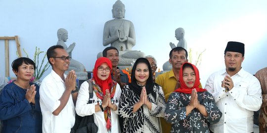 Temui tokoh umat Budha di Blitar, Puti diminta jaga kerukunan umat beragama