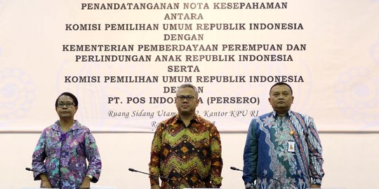 Pengiriman logistik Pemilu 2019, KPU teken MoU dengan PT Pos Indonesia