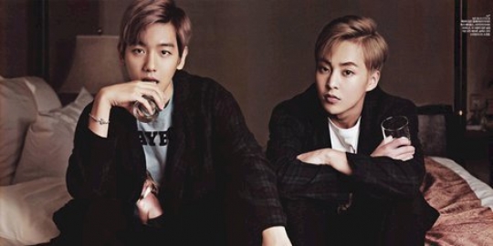 Baekhyun EXO masih gagal ajak Xiumin mandi bersama 