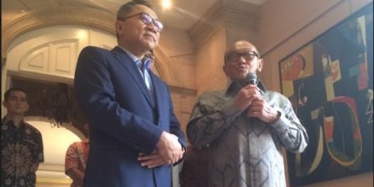 Bertemu Ical, Zulkifli Hasan mengaku bahas cara buat Pemilu 2019 berkualitas