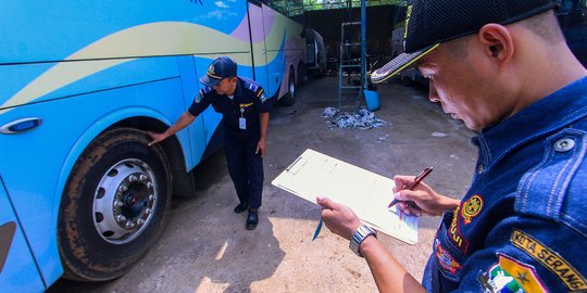 BPTD Kemenhub cek kelayakan bus jelang mudik Lebaran