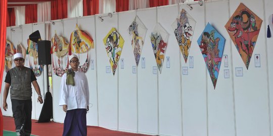 Mengunjungi pameran layang-layang 'Ramayana' di Monas