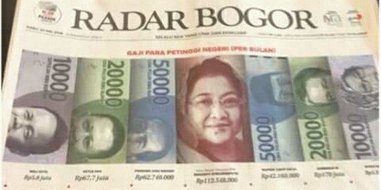 PDIP tanggapi Radar Bogor: Memang Megawati terima duit, tanya dulu dong!