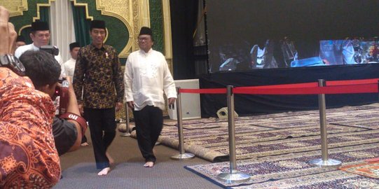 Jokowi hadiri acara buka puasa bersama di Rumah OSO