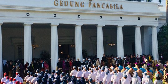 Hari Lahir Pancasila, Jokowi minta atlet Asian Games semangat berprestasi