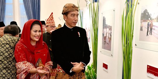 Keakraban Presiden Jokowi dan Puti Guntur di Hari Lahir Pancasila