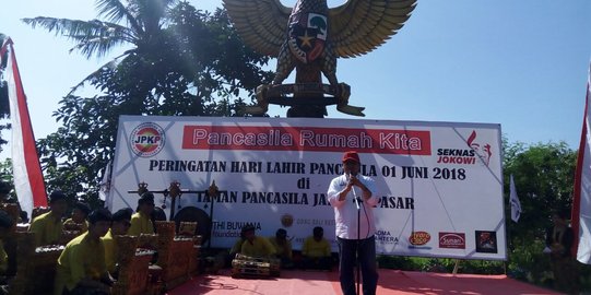 Hari Lahir Pancasila, Seknas Jokowi gelorakan 'Indonesia Berbagi' di Bali