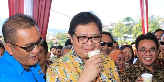 34 DPD I Golkar sepakat dorong Airlangga jadi Cawapres Jokowi