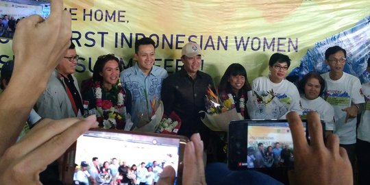 Jemput dua Srikandi Indonesia, Menpora harap jadi inspirasi bagi para atlet