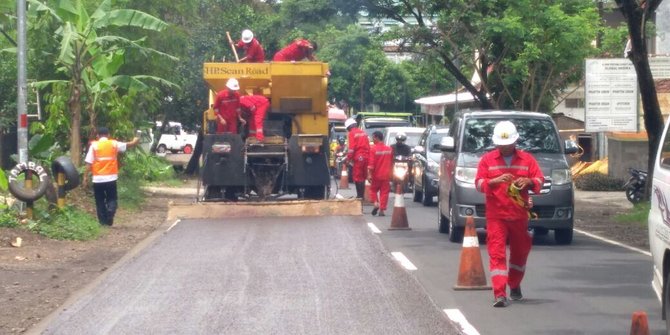 Jelang musim mudik perbaikan jalan lintas selatan Jabar 