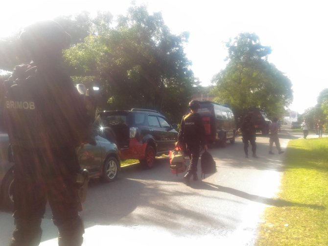 Densus temukan bom granat di Universitas Riau buat serang 