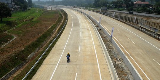 Ruas pembangunan tol Bocimi akan dibuka fungsional