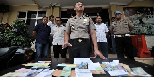 Polisi cari penerima setoran uang hasil palak di Thamrin City