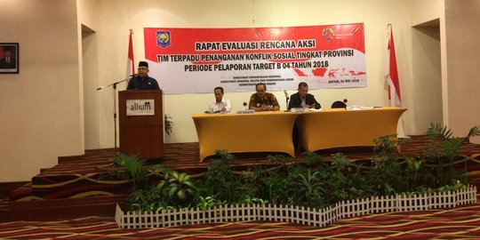 Direktorat Kewaspadaan Nasional gelar rapat evaluasi penanganan konflik sosial