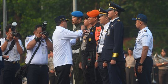 Menhub pimpin apel kesiapan PT. KAI jelang mudik lebaran 2018