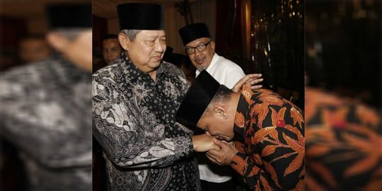 Deretan para jenderal yang cium tangan SBY