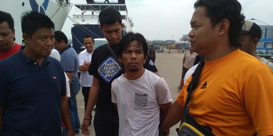 Terlibat pencurian, Nasir ditangkap polisi di atas kapal