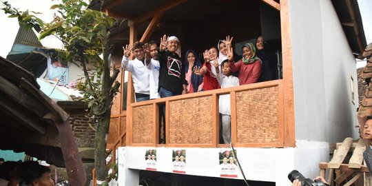 Rumah bebas banjir ala Dedi Mulyadi mulai diresmikan