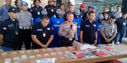 Polda Jateng ringkus komplotan perampok 30 kg emas