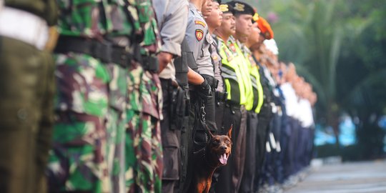 1.000 Personel gabungan ikut apel Operasi Ketupat di Bandara Soekarno-Hatta