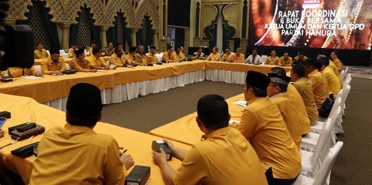 Suasana rapat koordinasi DPD Hanura se-Indonesia