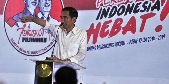 Kue pembangunan Jokowi lewat visi Indonesia Sentris