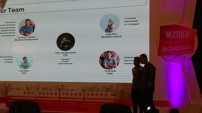 the nextdev 2018 talent scouting semarang persona