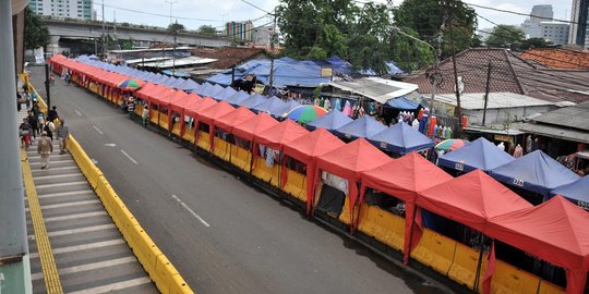 Dirlantas Polda Metro sebut belum ada koordinasi soal pembukaan Jalan Jatibaru
