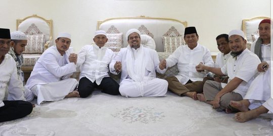 Demokrat tak akan merapat ke Prabowo selama koalisi umat dikomando Rizieq