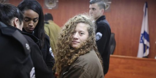 Israel tolak permintaan pembebasan gadis Palestina yang serang tentara