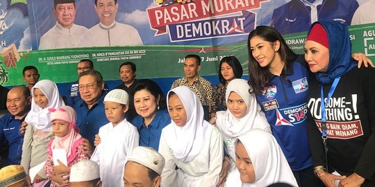 Demokrat gelar pasar murah, SBY sebut karena rakyat banyak alami kesulitan