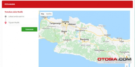 Anti Nyasar! Yuk Jajal Peta Mudik 2018 Otosia.com