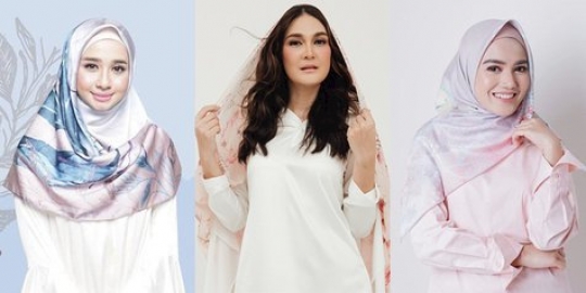 Jelang lebaran, 6 hijab artis ini laris jadi serbuan 