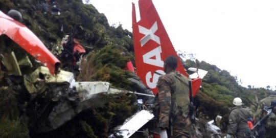 Pesawat domestik tabrak gunung di Kenya, seluruh penumpang tewas