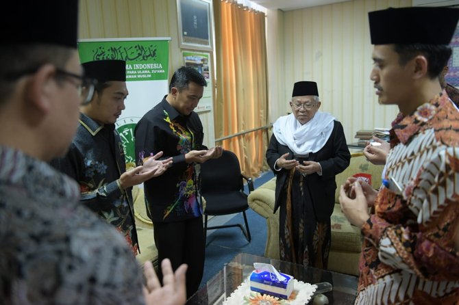 menpora temui ketua mui