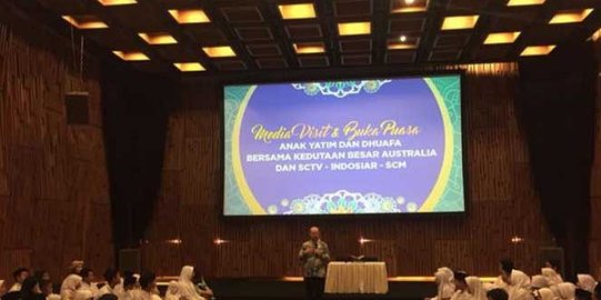 Emtek dan Kedubes Australia buka puasa bareng anak yatim