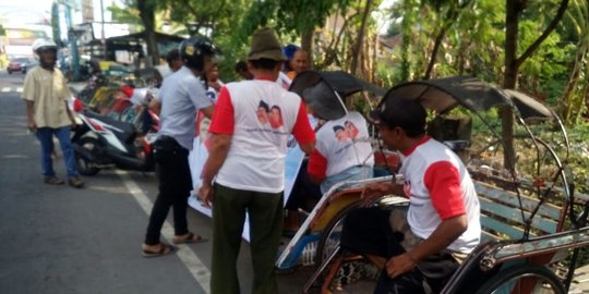 Tukang becak dan ojek Madiun mantapkan pilihan untuk Gus Ipul-Puti