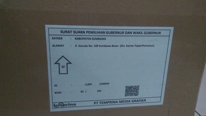 surat suara pilgub ntt