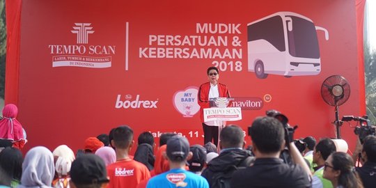 Tempo Scan bagikan ribuan kursi gratis untuk pemudik