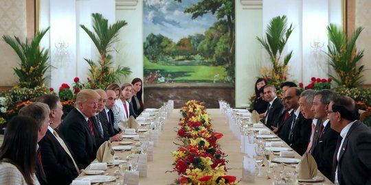 Poin-poin penting yang akan dibicarakan Trump dan Kim Jong Un